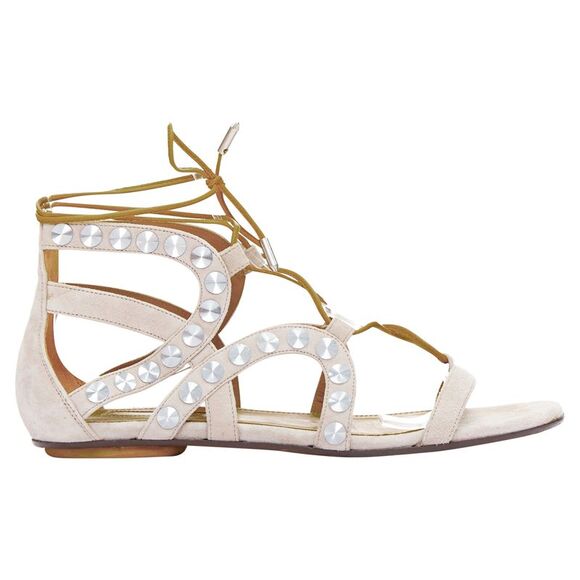 Aquazzura Shoes - Aquazzura Leather Studded Sandals